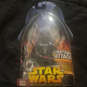 Star Wars Darth Vader Lightsaber Attack Action Figure